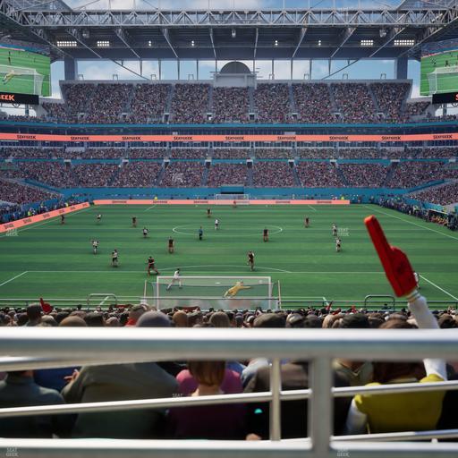 Hard Rock Stadium - Section 104 Seat View