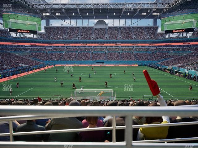 Hard Rock Stadium - Section 104 Seat View
