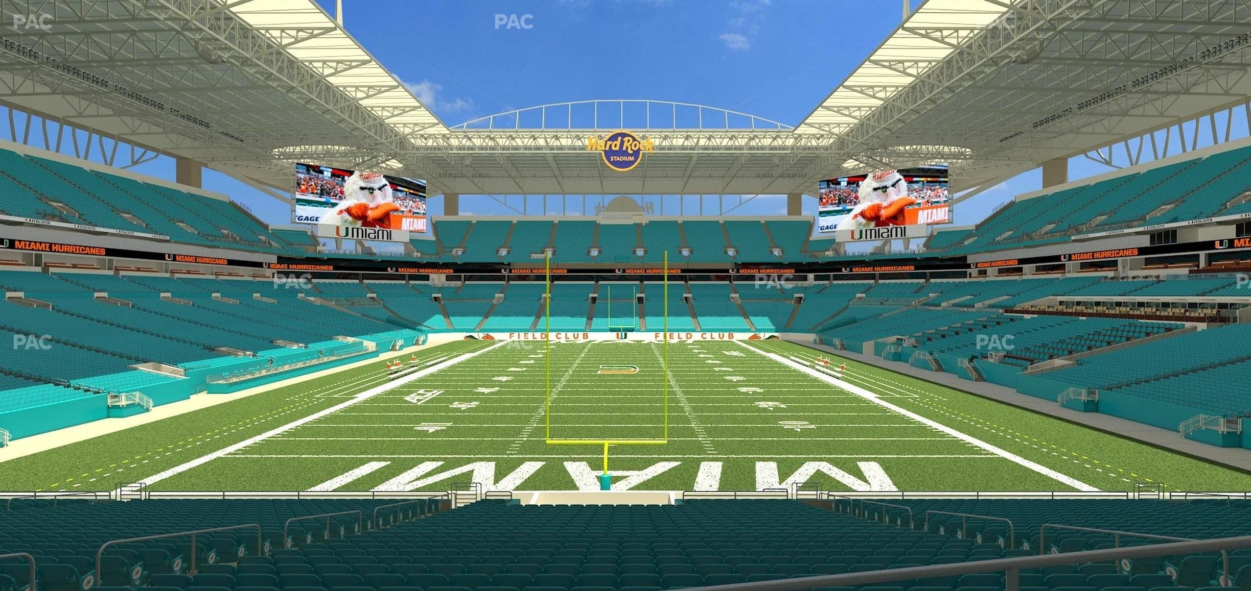 Hard Rock Stadium - Section 104 Seat View