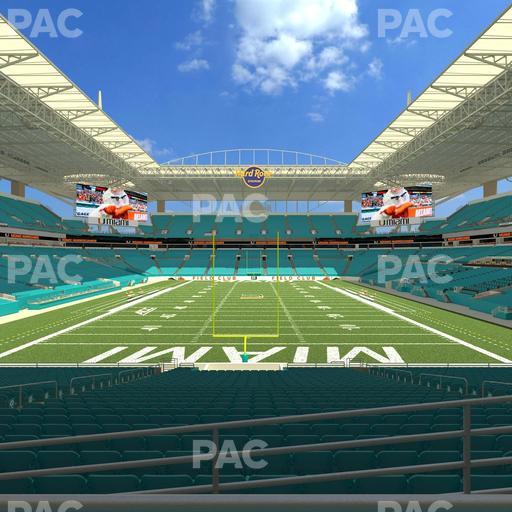 Hard Rock Stadium - Section 104 Seat View