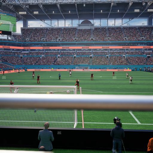 Hard Rock Stadium - Section 104 Seat View