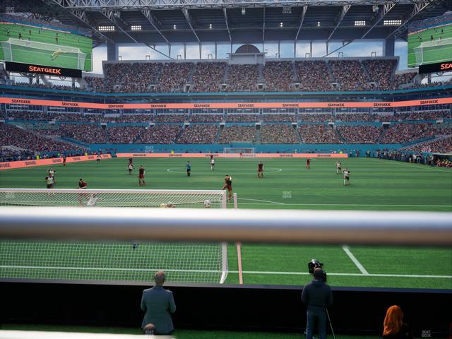 Hard Rock Stadium - Section 104 Seat View