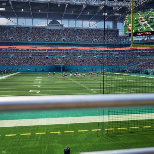 Hard Rock Stadium - Section 105 Seat View