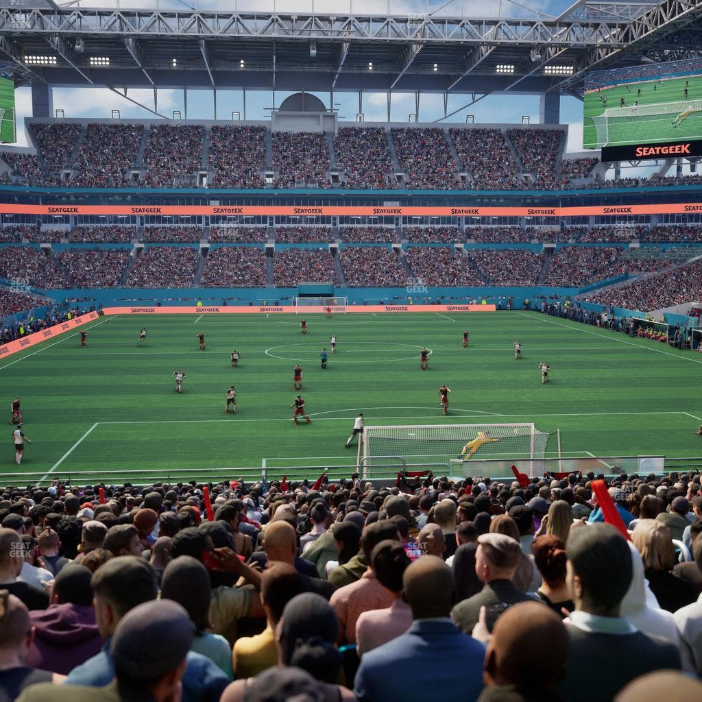 Hard Rock Stadium - Section 105 Seat View