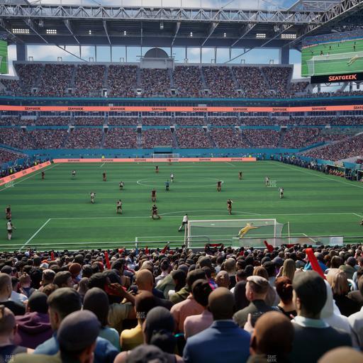 Hard Rock Stadium - Section 105 Seat View