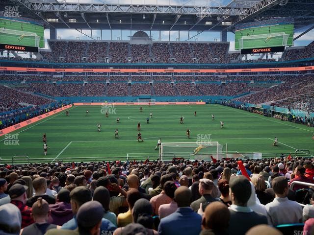 Hard Rock Stadium - Section 105 Seat View