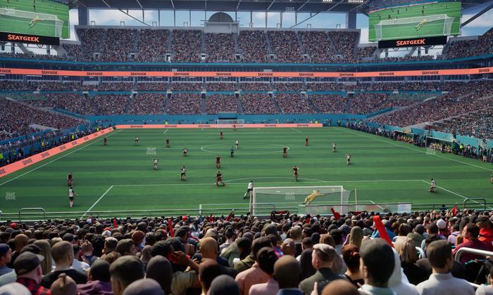 Hard Rock Stadium - Section 105 Seat View