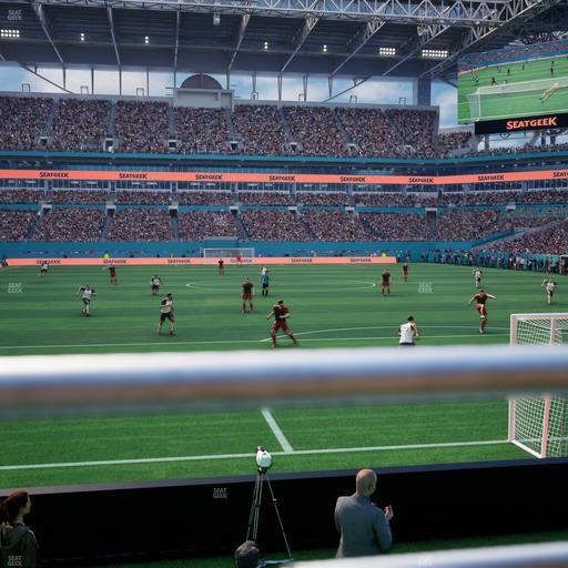 Hard Rock Stadium - Section 105 Seat View