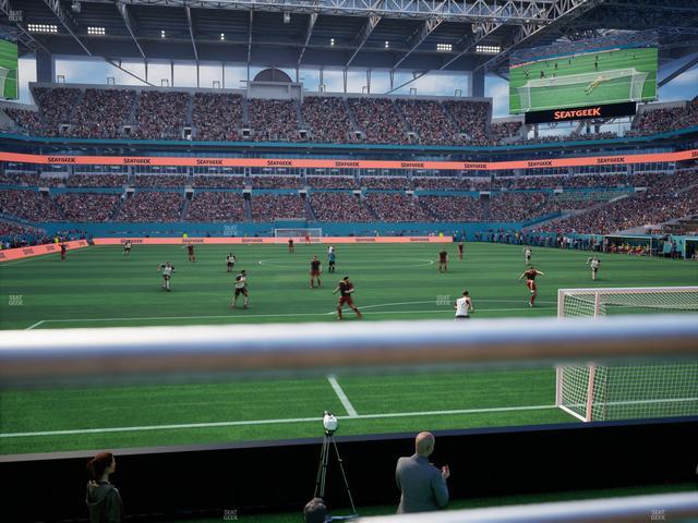 Hard Rock Stadium - Section 105 Seat View