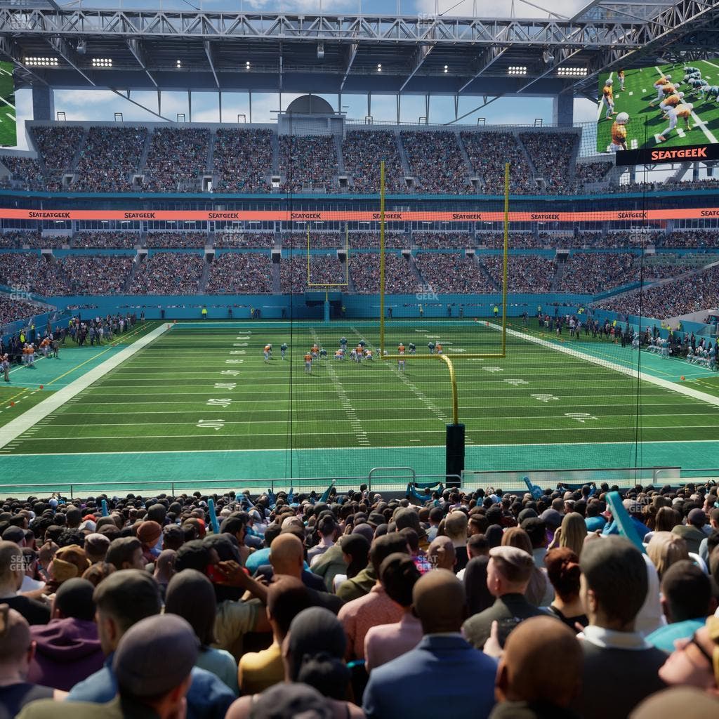 Hard Rock Stadium - Section 105 Seat View