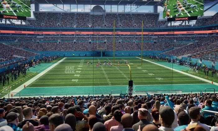 Hard Rock Stadium - Section 105 Seat View