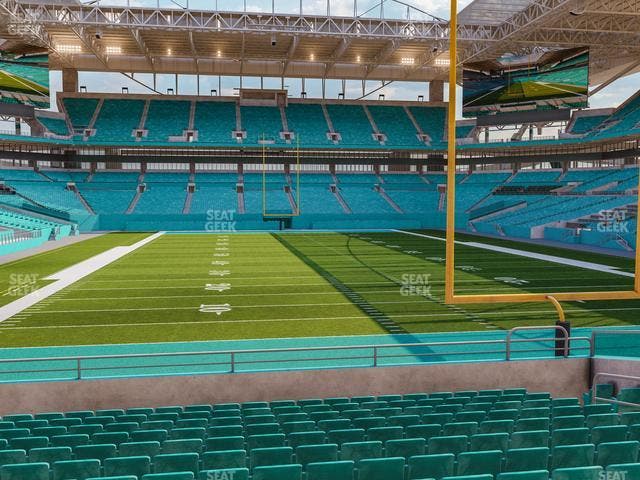 Hard Rock Stadium - Section 105 Seat View