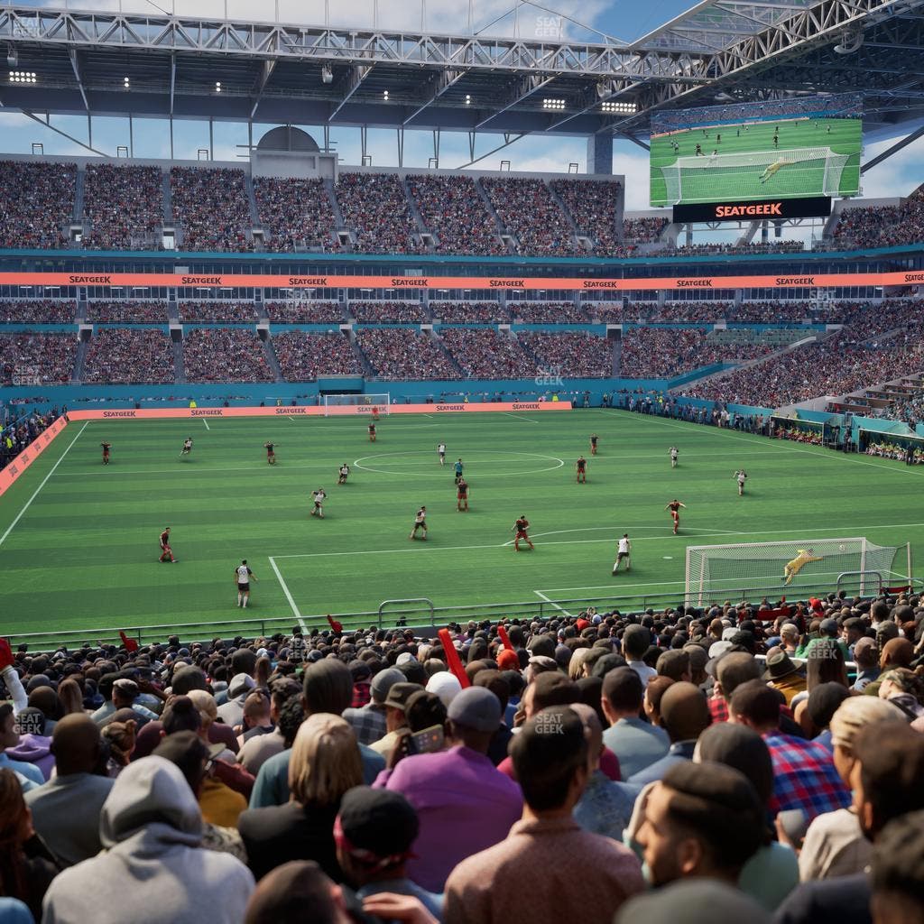 Hard Rock Stadium - Section 106 Seat View