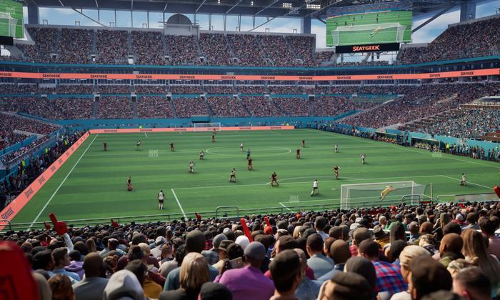 Hard Rock Stadium - Section 106 Seat View