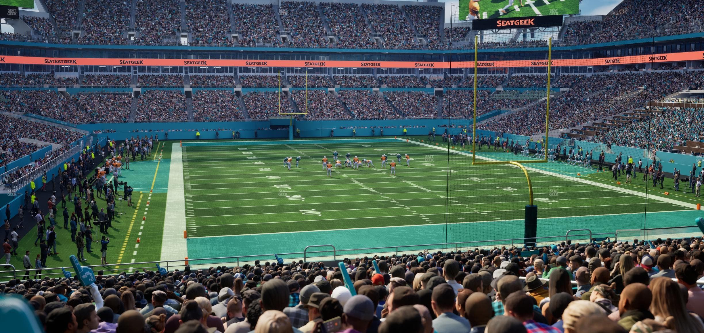 Hard Rock Stadium - Section 106 Seat View
