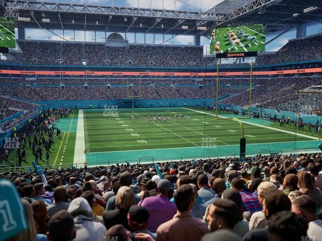 Hard Rock Stadium - Section 106 Seat View