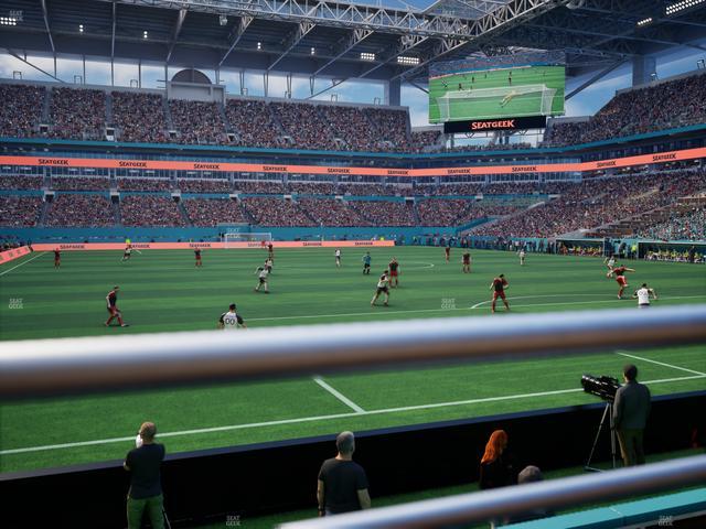 Hard Rock Stadium - Section 106 Seat View