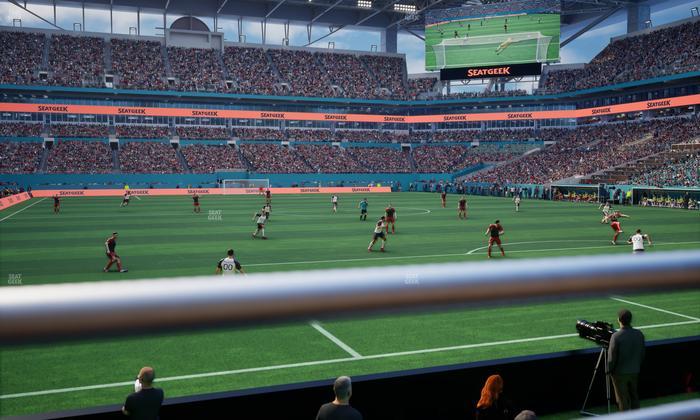 Hard Rock Stadium - Section 106 Seat View