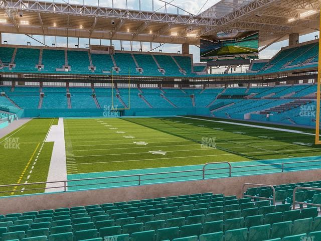 Hard Rock Stadium - Section 106 Seat View