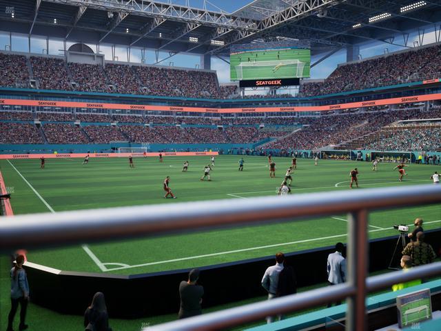 Hard Rock Stadium - Section 107 Seat View