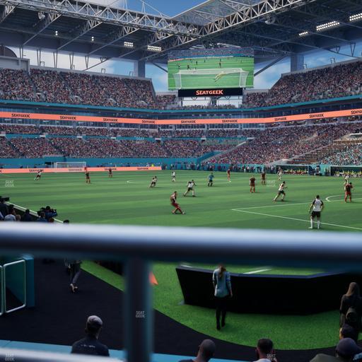 Hard Rock Stadium - Section 110 Seat View