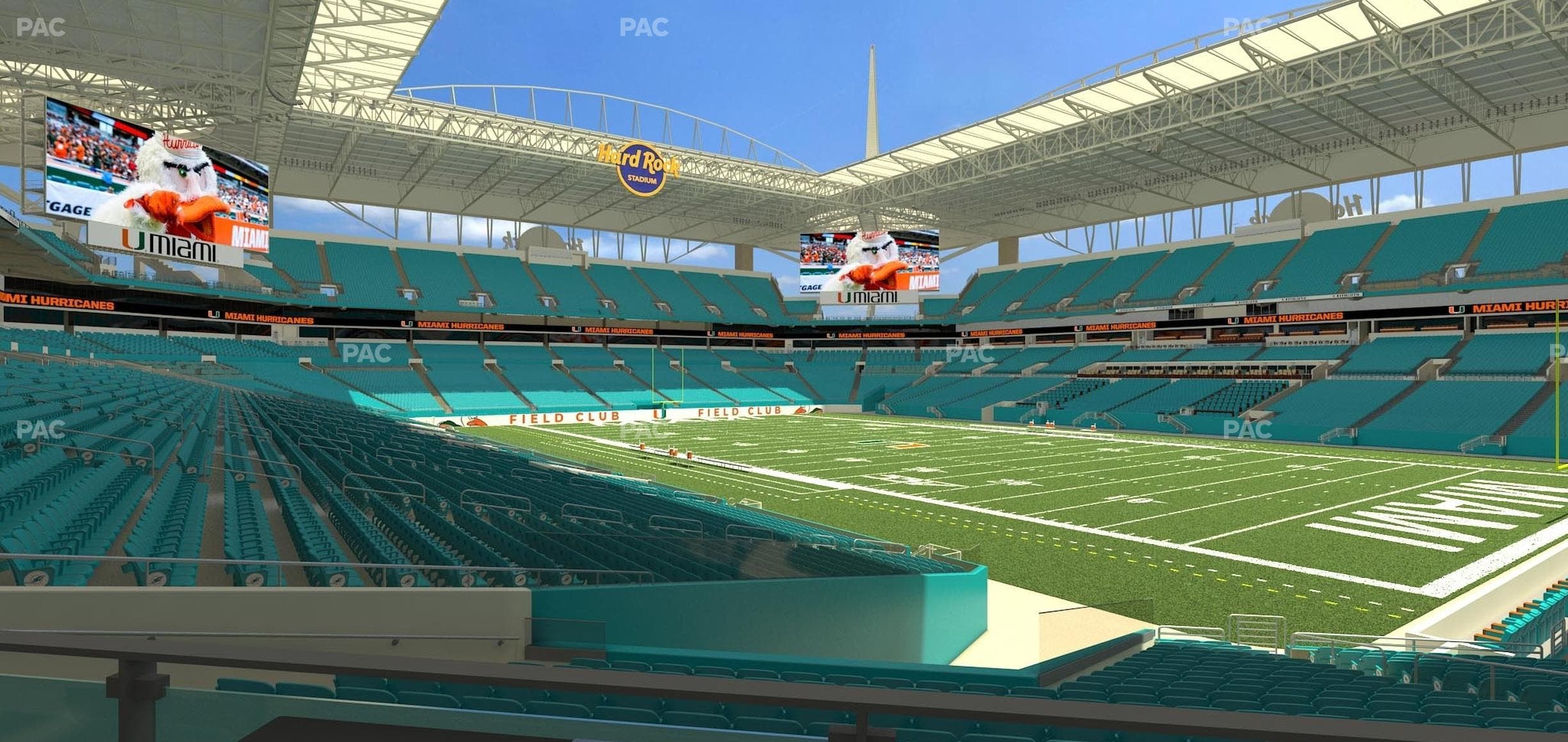 Hard Rock Stadium - Section 111 T Seat View