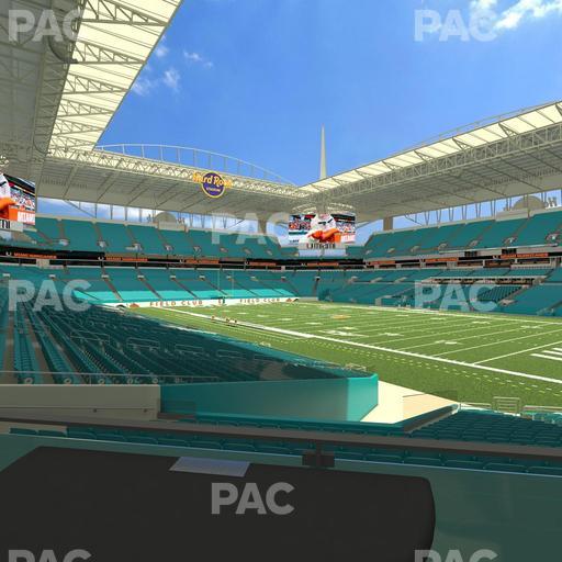 Hard Rock Stadium - Section 111 T Seat View