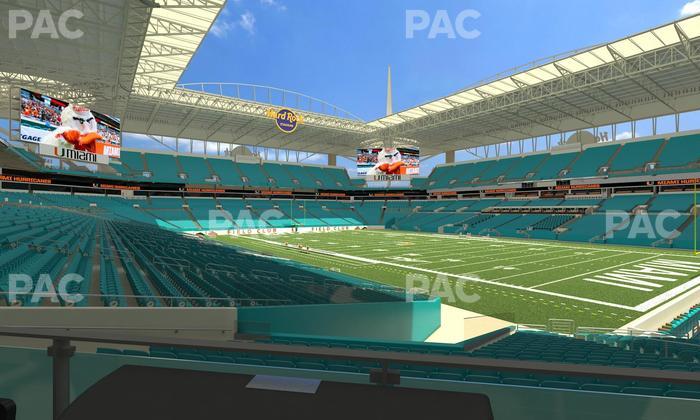 Hard Rock Stadium - Section 111 T Seat View