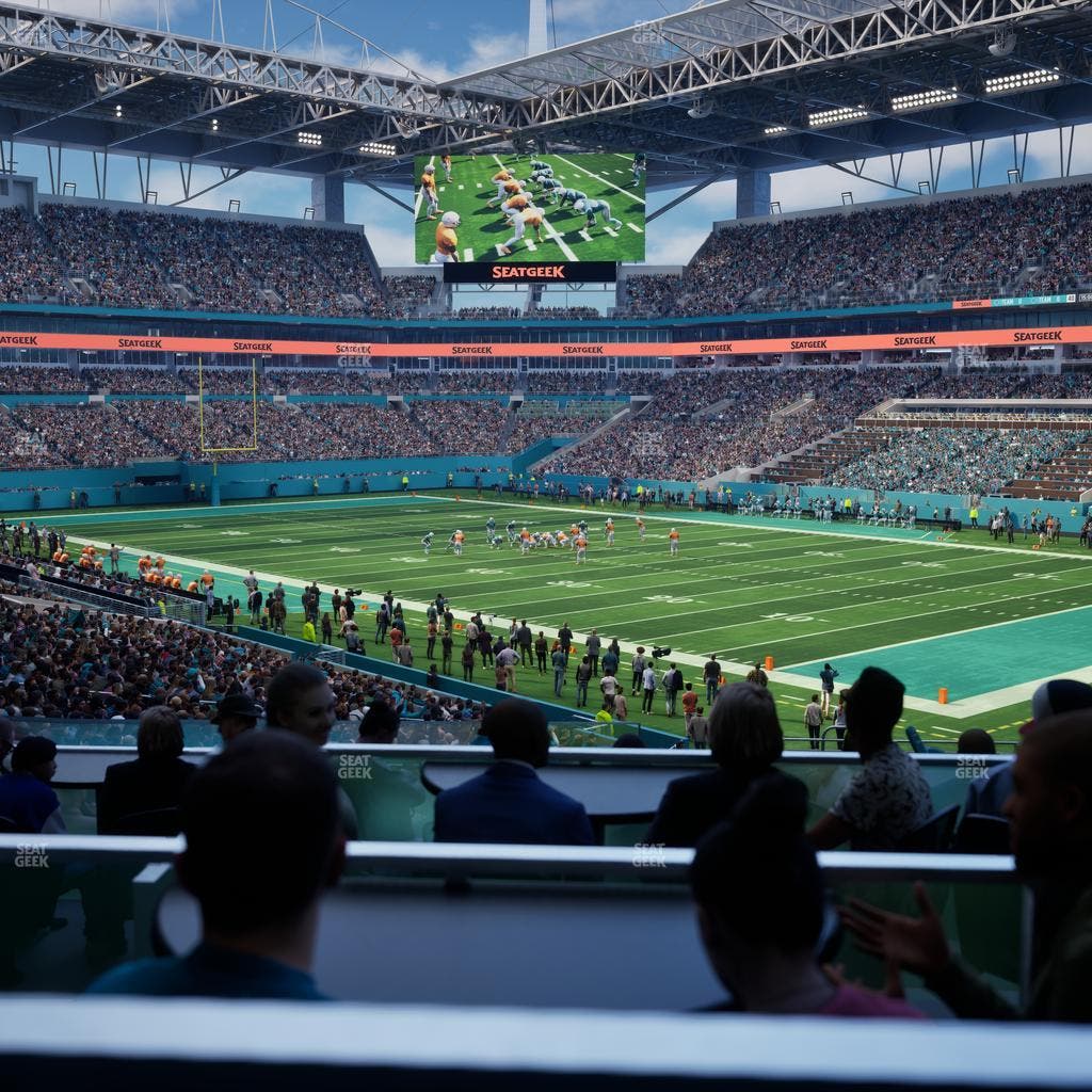 Hard Rock Stadium - Section 111 T Seat View