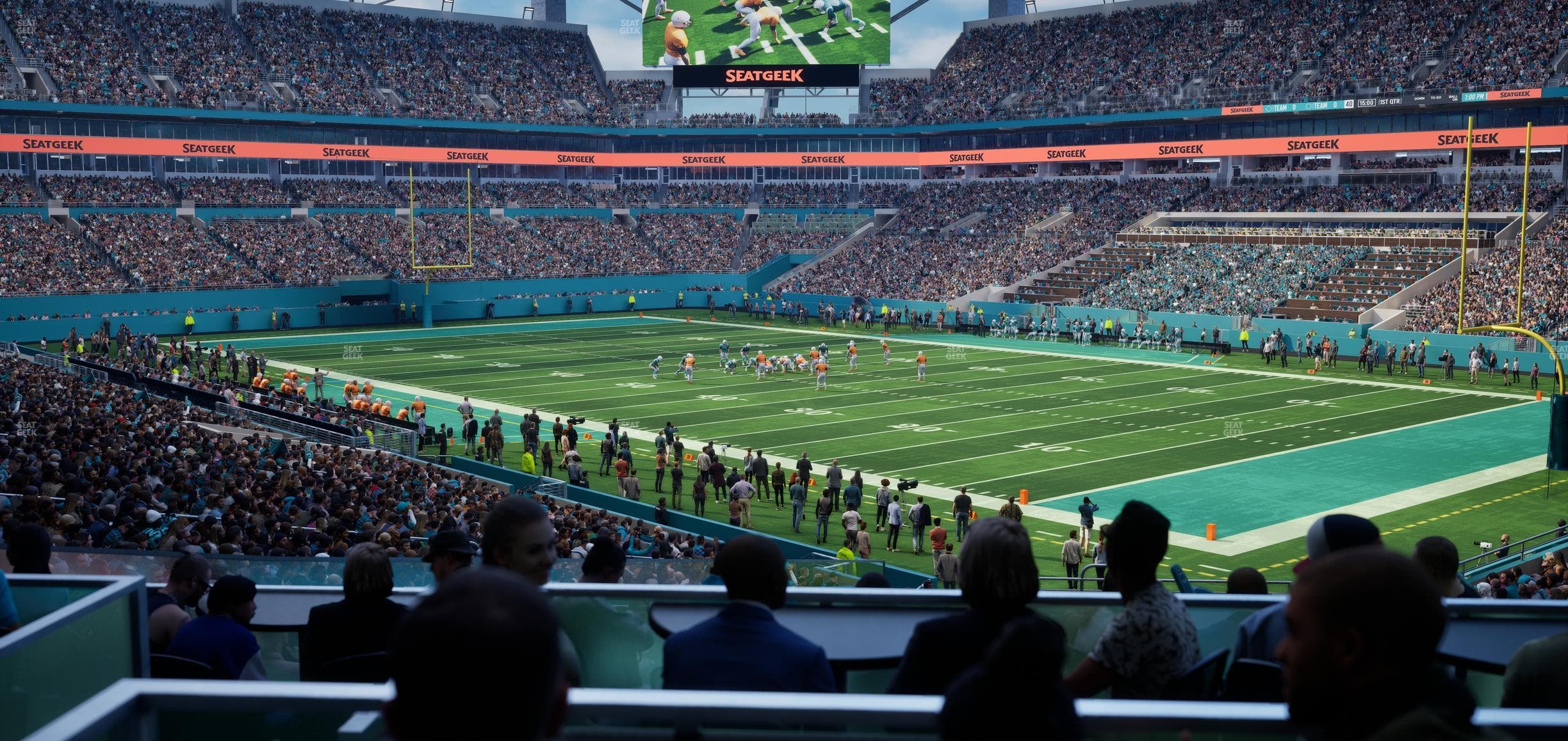 Hard Rock Stadium - Section 111 T Seat View