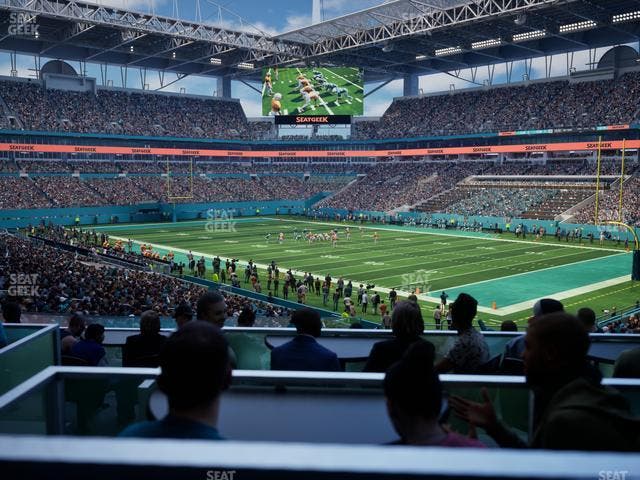 Hard Rock Stadium - Section 111 T Seat View