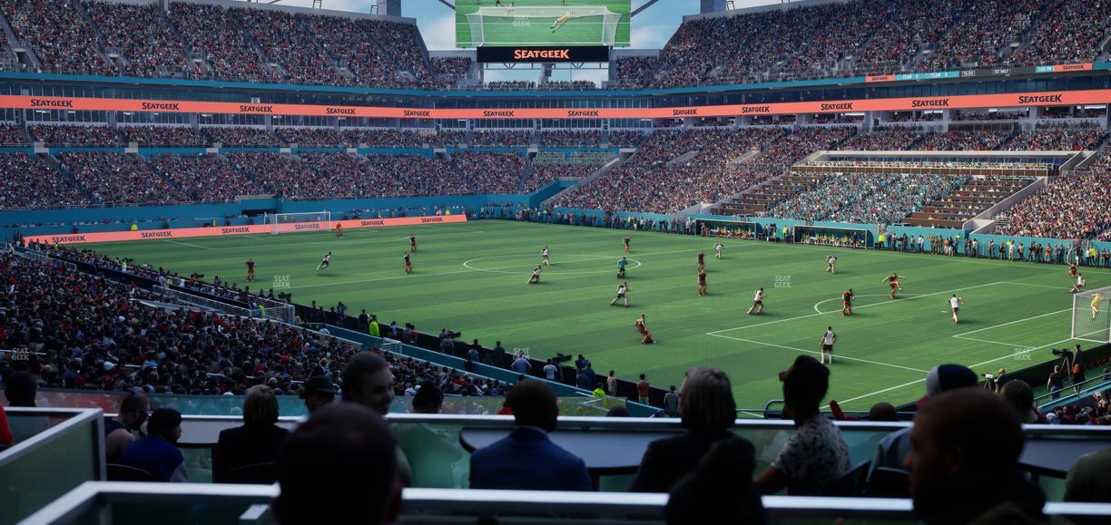 Hard Rock Stadium - Section 111 T Seat View