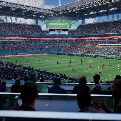 Hard Rock Stadium - Section 111 T Seat View