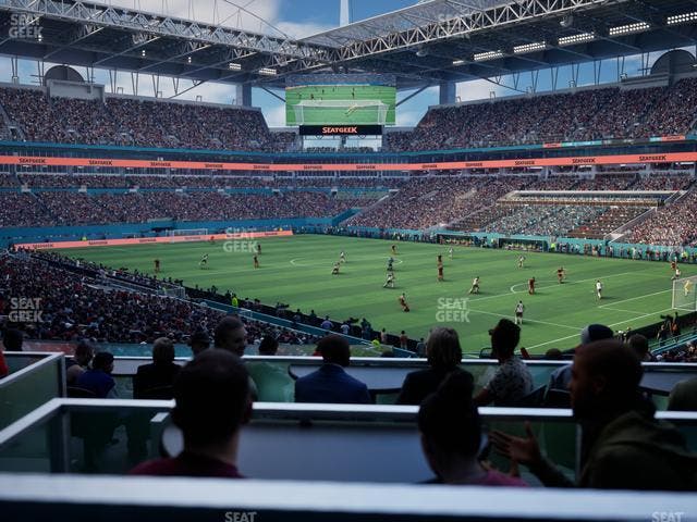 Hard Rock Stadium - Section 111 T Seat View