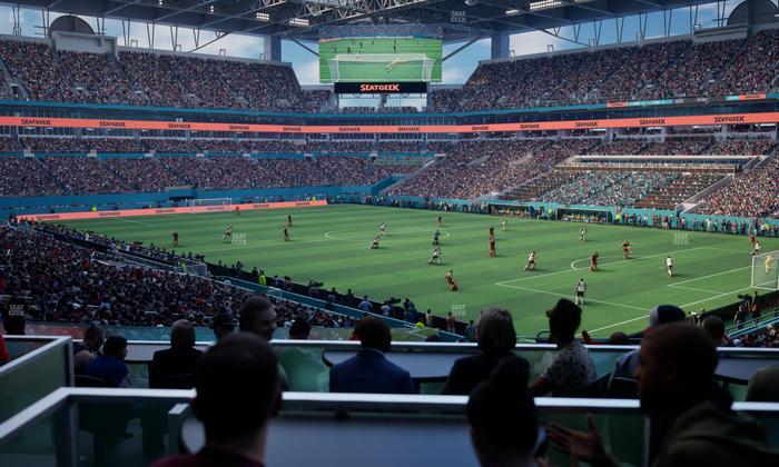 Hard Rock Stadium - Section 111 T Seat View