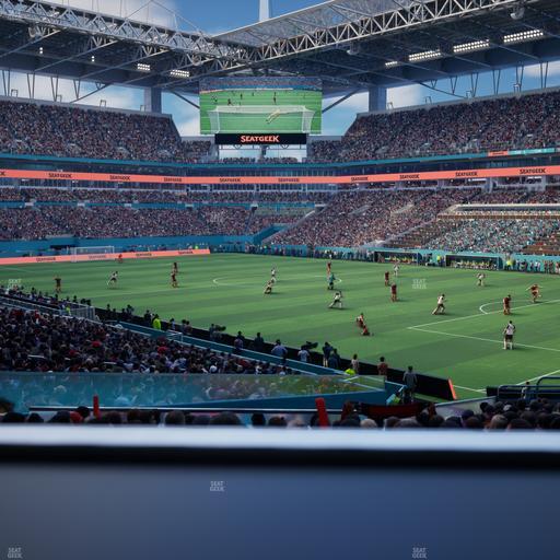 Hard Rock Stadium - Section 111 T Seat View