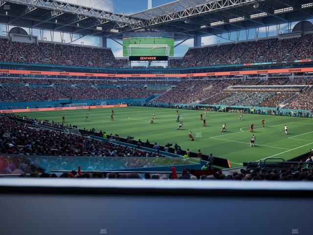 Hard Rock Stadium - Section 111 T Seat View