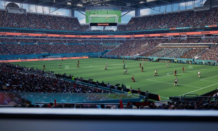 Hard Rock Stadium - Section 111 T Seat View