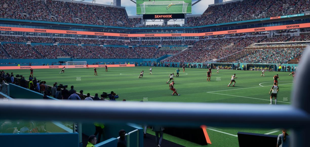 Hard Rock Stadium - Section 111 Seat View