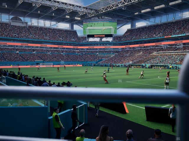 Hard Rock Stadium - Section 111 Seat View