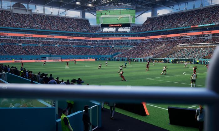 Hard Rock Stadium - Section 111 Seat View