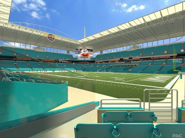 Hard Rock Stadium - Section 111 Seat View