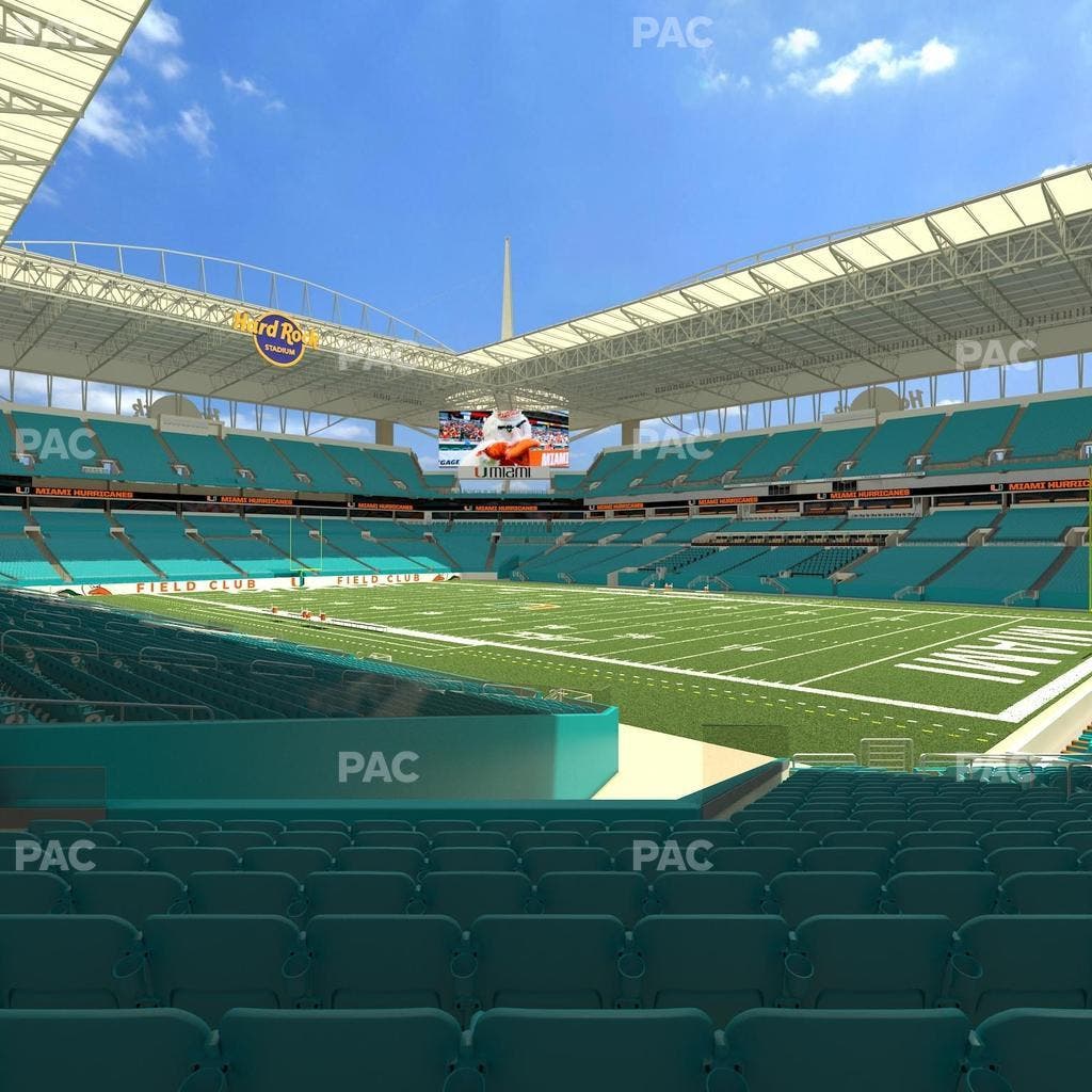 Hard Rock Stadium - Section 111 Seat View