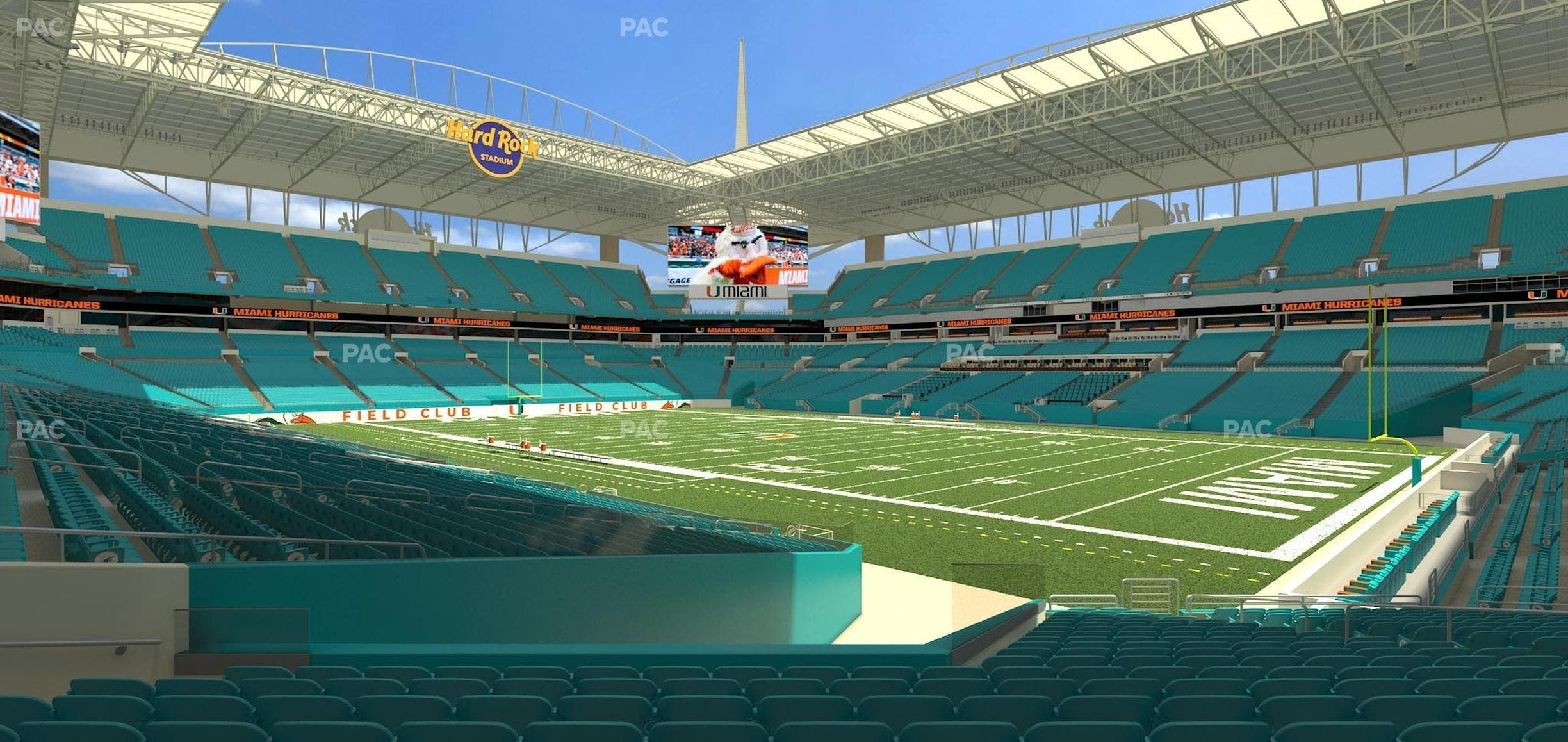 Hard Rock Stadium - Section 111 Seat View