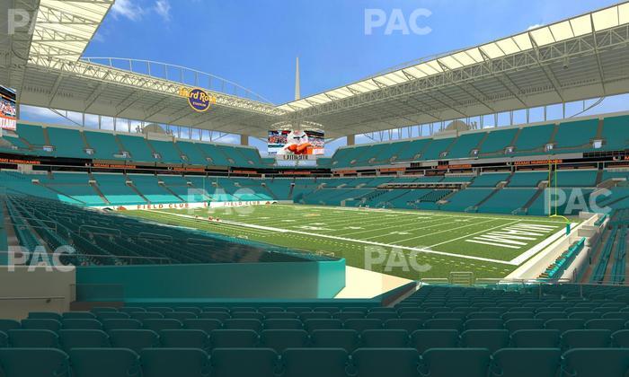 Hard Rock Stadium - Section 111 Seat View