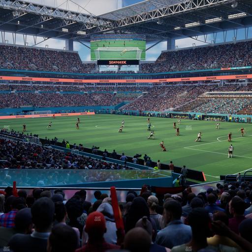 Hard Rock Stadium - Section 111 Seat View