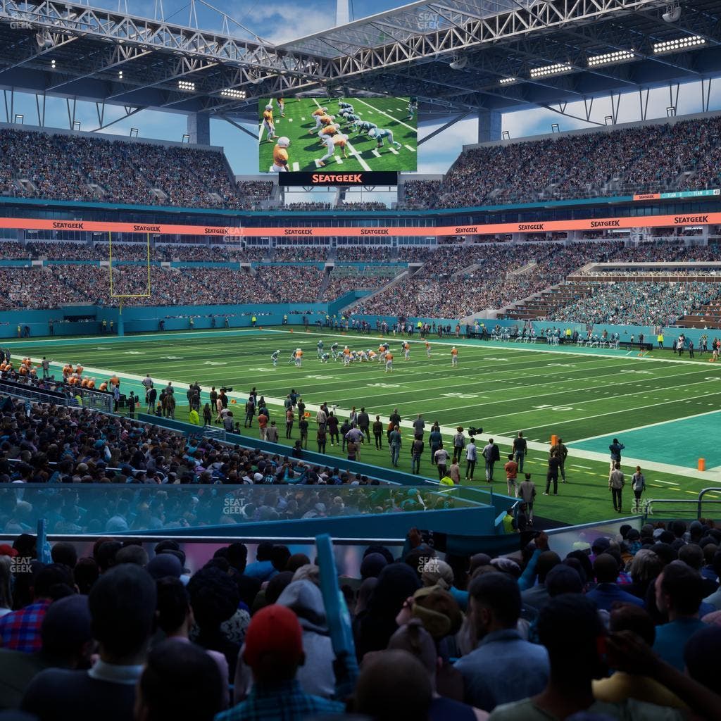 Hard Rock Stadium - Section 111 Seat View