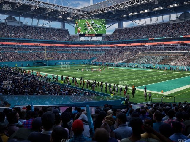 Hard Rock Stadium - Section 111 Seat View