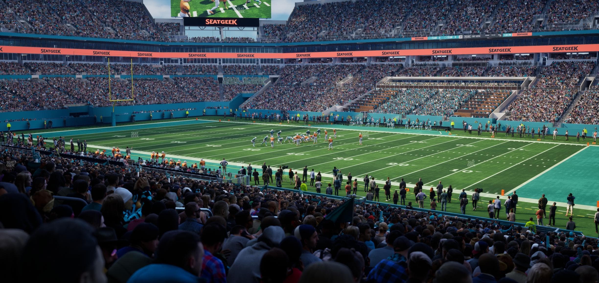 Hard Rock Stadium - Section 114 Seat View