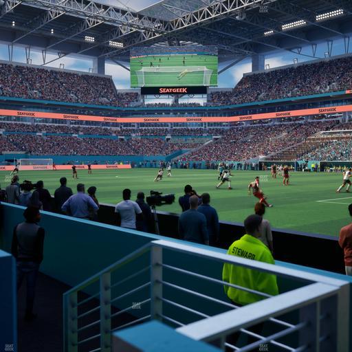 Hard Rock Stadium - Section 114 Seat View